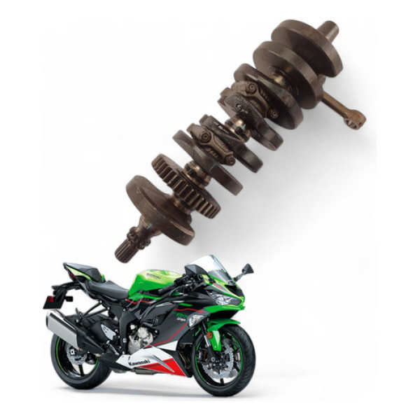 Virabrequim Kawasaki Zx 6r 2023 Com Avaria