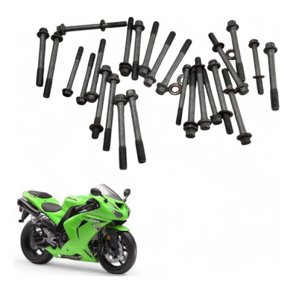 Kit Parafuso Motor Kawasaki Zx 10r 2007