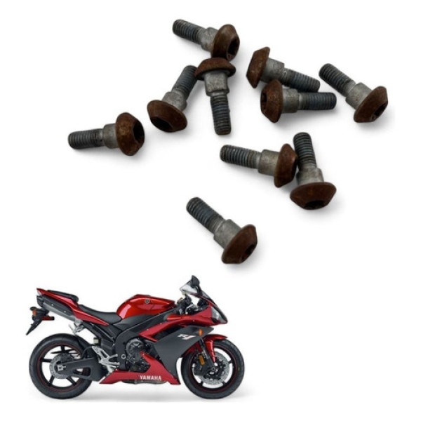 Kit Parafuso Disco Freio Dianteiro Yamaha R1 2008