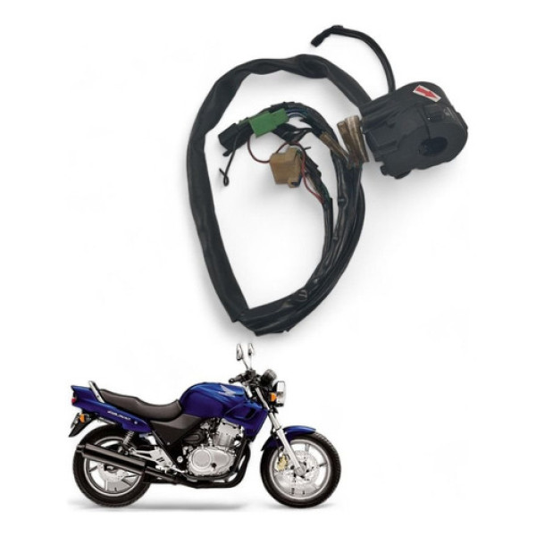 Chave Punho Luz Honda Cb 500 2001 Com Avaria