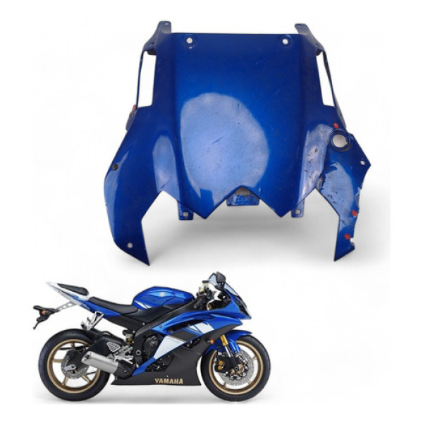 Carenagem Inferior Rabeta Yamaha Yzf R6 2008 Com Avaria