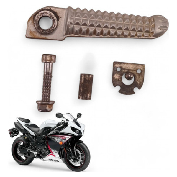 Pedaleira Traseira Esquerda Yamaha Yzf R1 2009