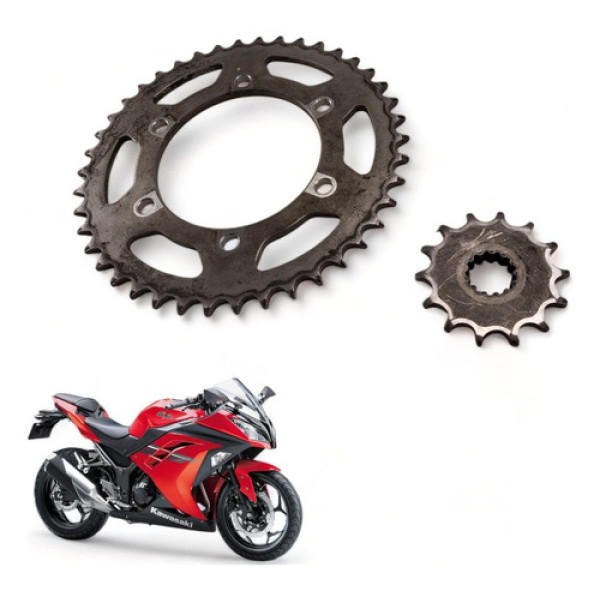 Coroa Pinhão Kawasaki Ninja 300 2015