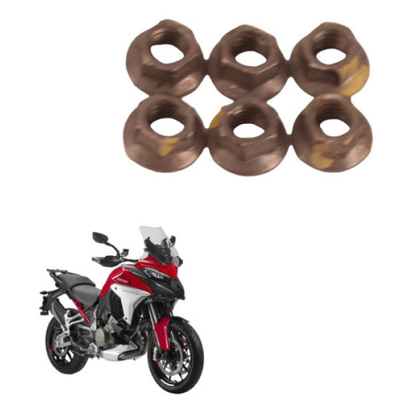 Porcas Escape Cilindro Traseiro Ducati Multistrada V4s 2023