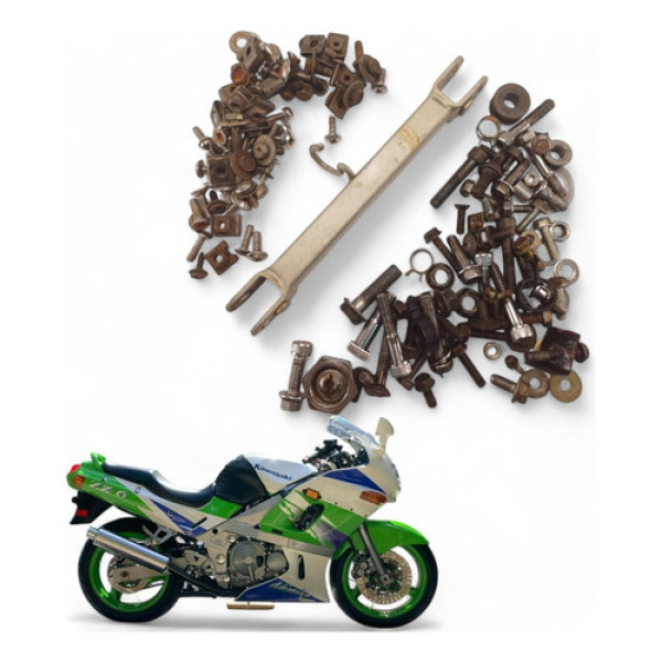 Kit Parafuso Chassi Kawasaki Zx 600 1995
