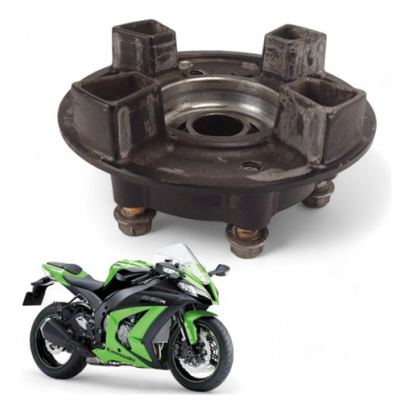 Suporte Cubo Coroa Kawasaki Zx10 R 2014