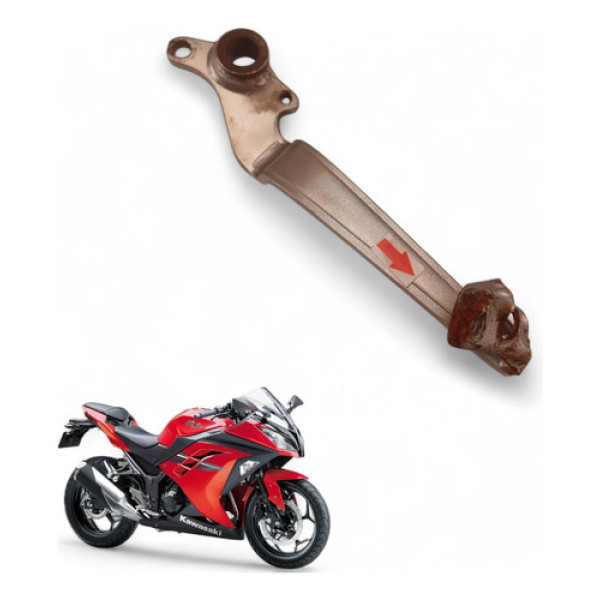 Pedal Freio Kawasaki Ninja 300 2013 Com Avaria