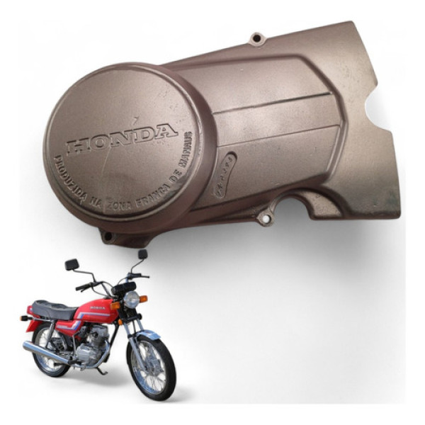 Tampa Esquerda Estator Honda Cg 125 1983 A 1991