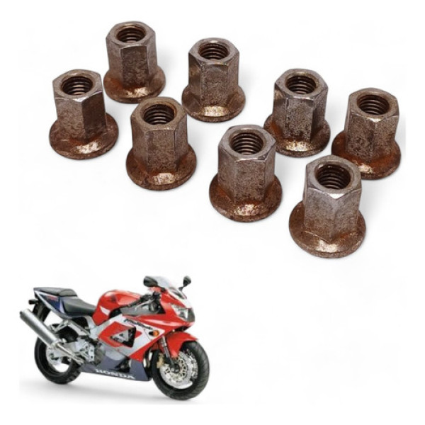 Kit Porca Escapamento Honda Cbr 929 Rr 2001