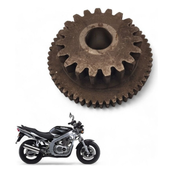 Engrenagem Dupla Partida Suzuki Gs500 E 2005