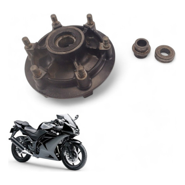 Suporte Cubo Coroa Kawasaki Ninja 250 R 2010