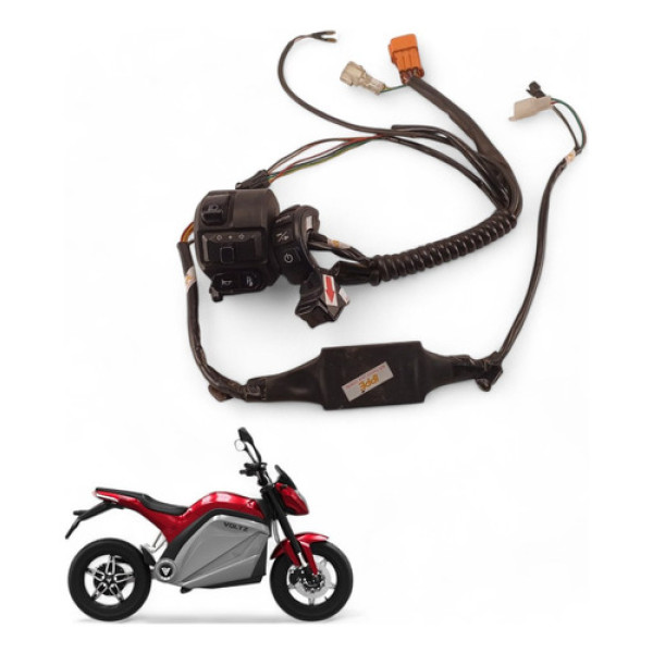 Chave Punho Luz Aima TaiLG Voltz Evs 2021 Com Avaria