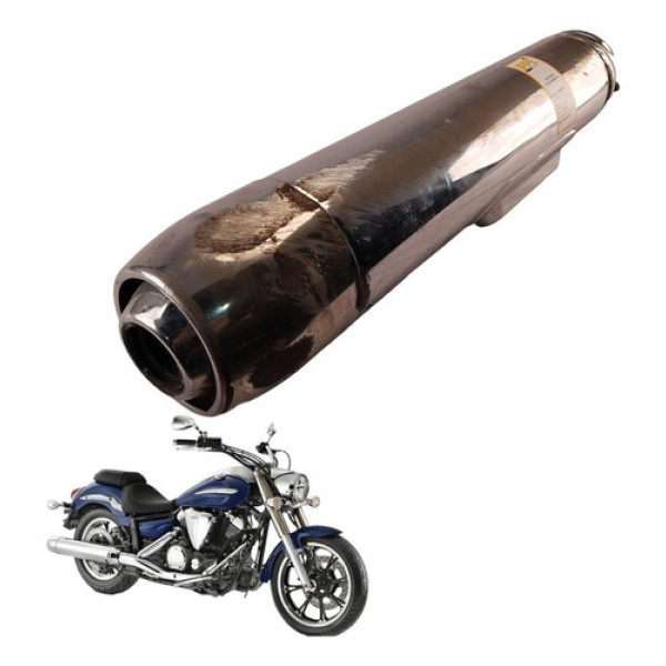Ponteira Escapamento Avaria Yamaha Midnight 950 2012