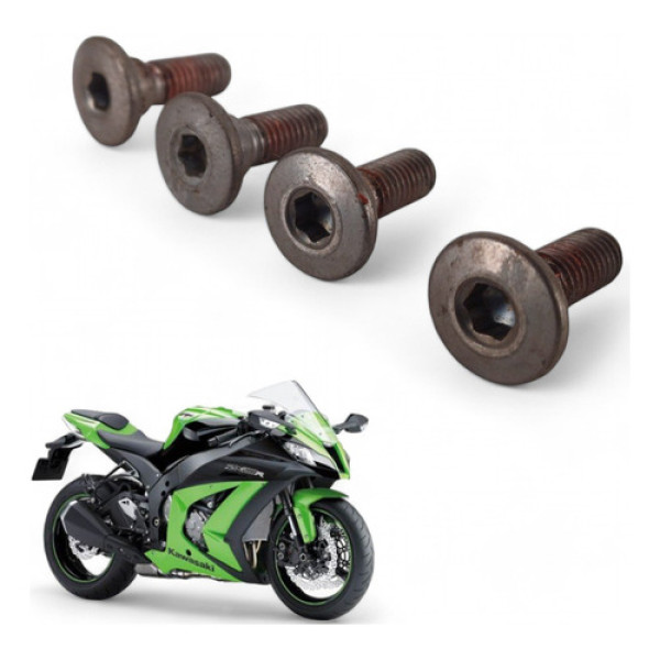 Kit Parafuso Disco Freio Traseiro Kawasaki Zx10 R 2014