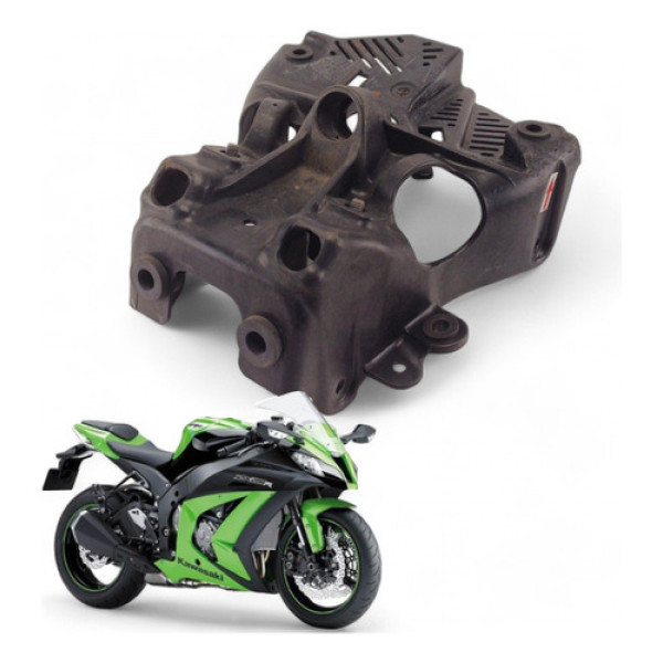 Suporte Lanterna Traseira Kawasaki Zx10 R 2011 Com Avaria