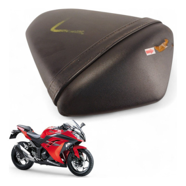 Banco Traseiro Carona Kawasaki Ninja 300 2013 Com Avaria