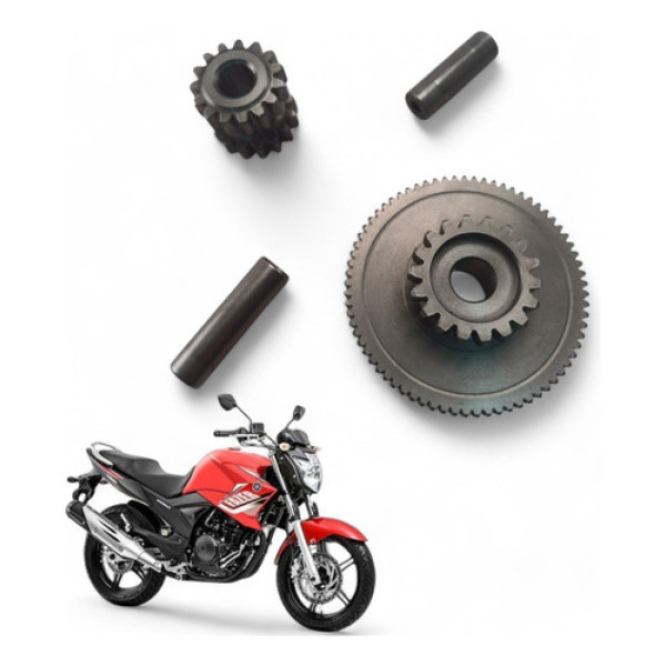 Engrenagem Redução Partida Yamaha Fazer 250 2015