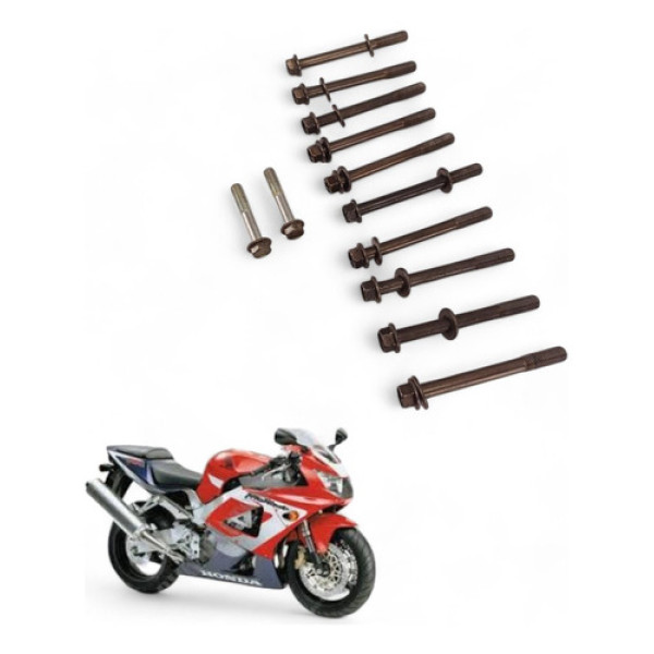 Kit Prisioneiro Cabeçote Honda Cbr 929 Rr 2001