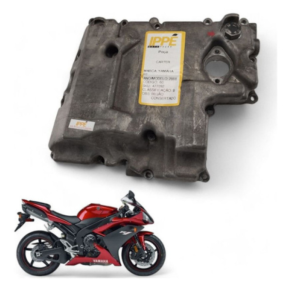 Carter Yamaha R1 2008 Com Avaria