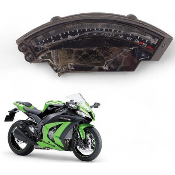 Painel Kawasaki Zx10 R 2014 Com Avaria