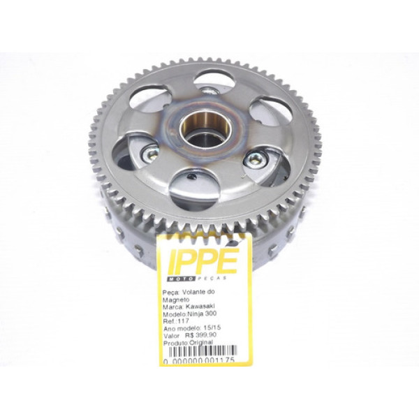 Volante  Magneto E Placa Ninja 300 Kawasaki (117)