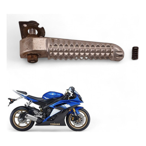 Pedaleira Traseira Esquerda Yamaha Yzf R6 2010