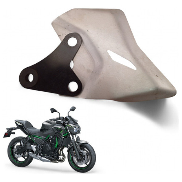 Acabamento Pedaleira Dianteira Direita Kawasaki Z 650 2022