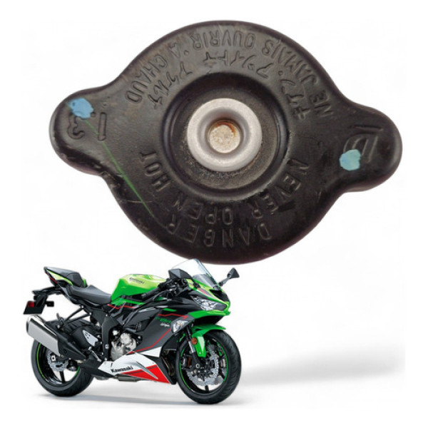 Tampa Radiador Kawasaki Zx 6r 2023